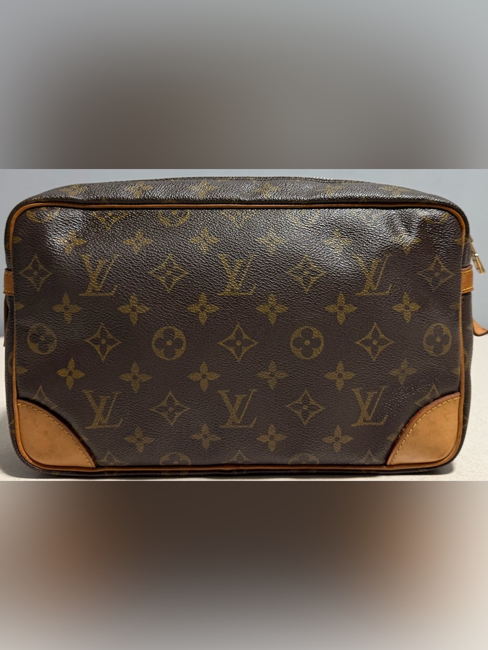 Louis Vuitton Vintage Compiègne 28 Clutch Monogram Canvas
